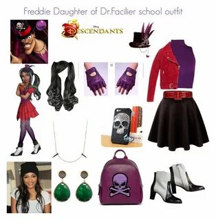 Freddie Daughter of Dr.facilier school outfit Outfits, Schoo