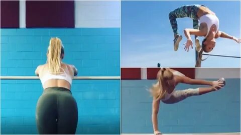 Beautiful Street Workout GIRL goes CRAZY!! Gina Marie - YouT