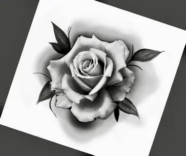 Get 26+ Black And White Realistic Rose Tattoo Designs - Opri