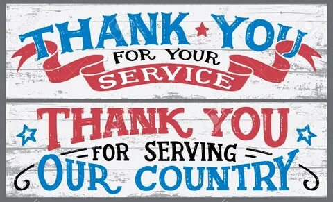 Thank You For Your Service. Thank You For Serving Our Country. Veterans Day Hand