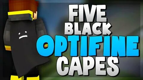 5 Black Optifine Cape Designs! (Best Minecraft Capes) - YouT