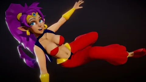 Shantae - 3D model by Vederant (@vederant) ad5aba2