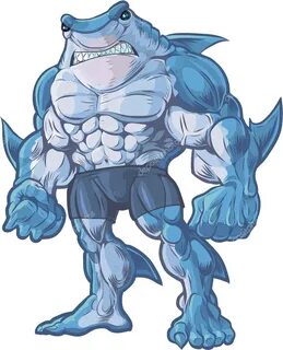 Download Personal Data - Shark Man Drawing PNG Image with No