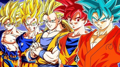 The Evolution of Son Goku - YouTube