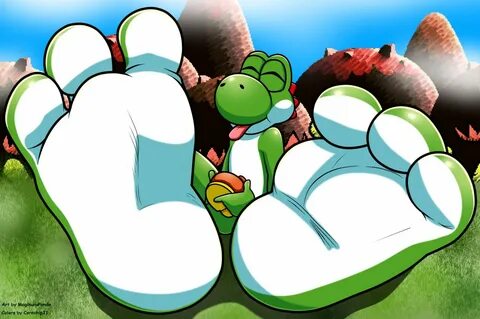 Frito Colors: Big Yoshi Feet *ALT* + By MagikuruPanda by cor