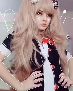 junkoenoshima cosplay edit peachyfizz image by @peachy_fan