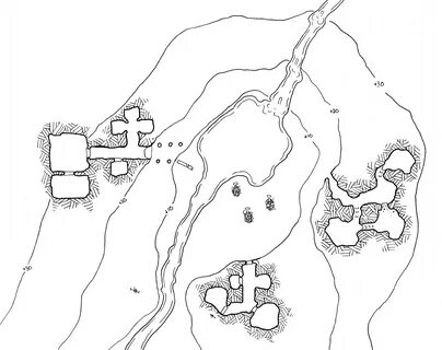 Friday Map Valley of the Mounds Dyson's Dodecahedron