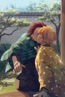 Zenitsu x Tanjirou (Kimetsu no Yaiba) Рисунки русалки, Совре