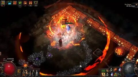 POE 3.0 Terminus Est Flicker Strike + Ancestral Warchief (Sl