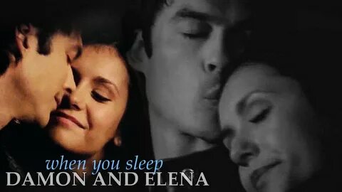 Damon & Elena When You Sleep 6x18 - YouTube