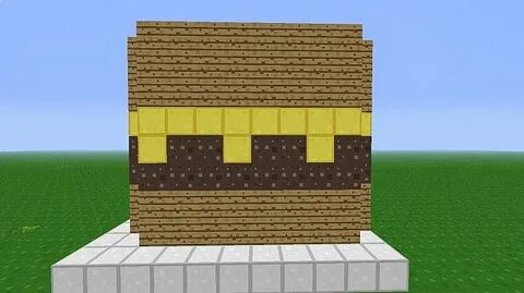 Giant Cheese Burger Minecraft Map