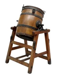 antique barrel butter churn with stand spain s improved 28 i