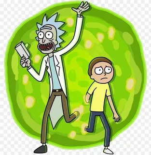 facebook stickers corey booth - portal rick and morty PNG im