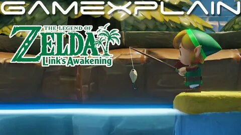 Fishing for the Fairy Bottle in Zelda: Link's Awakening (Swi