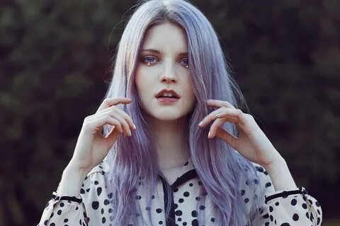 starlight Light purple hair, Light purple hair dye, Dyed hai