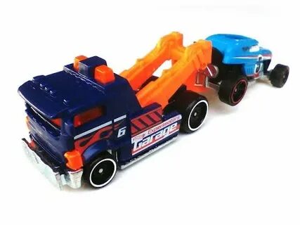 Heavy Hitcher Hot Wheels diecast truck model - YouTube