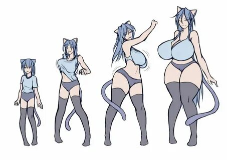 Catgirl Growth F Age Progression from aysee Scrolller.