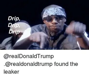 Drip Drip Drip Found the Leaker Funny Meme on awwmemes.com