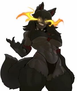 Monster girl hellhound