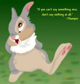 Bambi Quotes Thumper. QuotesGram