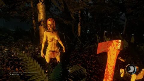 The forest game varying boob size