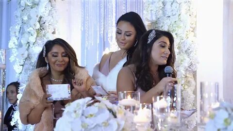 The audio of Angelina Pivarnick's roommates' wedding speech 