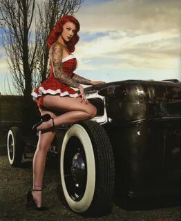 HOT RAT ROD PINUP - Muscle Car