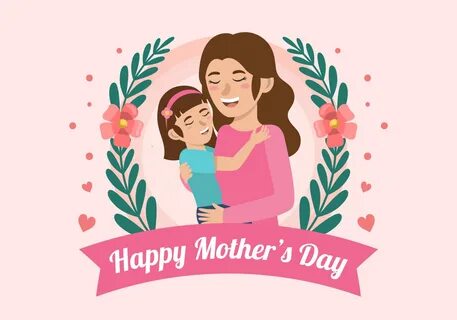 Happy Mother's Day Illustration 374818 Vector Art at Vecteez
