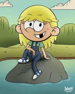 Lana en un estanque The Loud House Español Amino