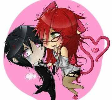 Sebastian x Grell::.. by Loveberry82 on deviantART Черный дв