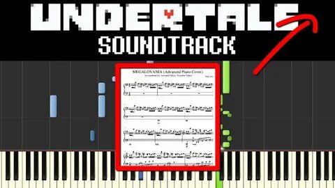 Undertale - MEGALOVANIA - Piano Sheet Music - YouTube