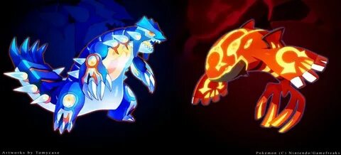 Reversed Roles: Groudon and Kyogre Pokémon Amino
