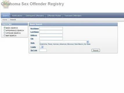 Oklahoma Sex Offender Registry. Обсуждение на LiveInternet -