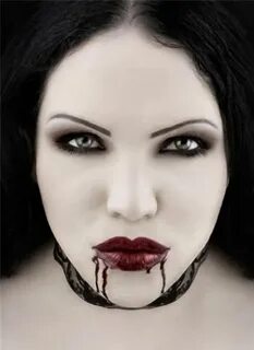 Vampire makeup . Vampire makeup, Vampire girls, Vampire phot