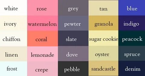 Writer Creates "Color Thesaurus" To Help You Correctly Name 