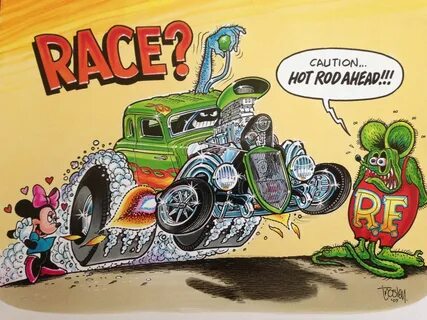 These American Muscle and Hot Rod Cartoons Go Deep - Photo G