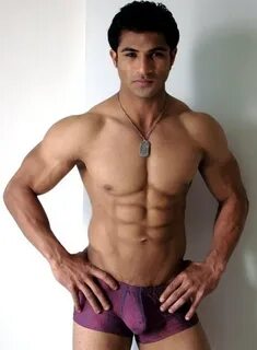 Shirtless Bollywood Men: Hot Brown Guys in Shorts Boxers Box