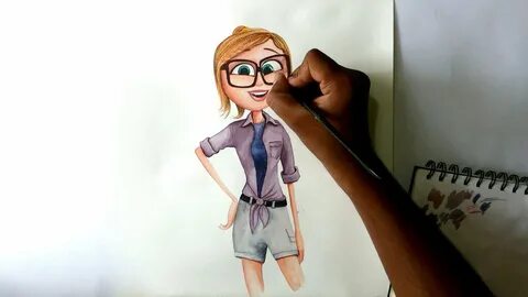 how to draw cloudy with a chance of meatballs 2 sam sparks -