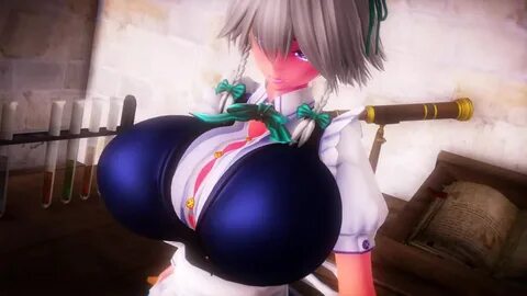 Sakuya Izayoi breast expansion serum ｜ 俺 の 3D エ ロ 動 画