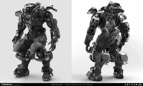 Colossus Model from Anthem #art #artwork #gaming #videogames