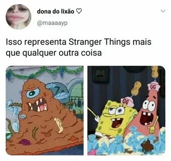 perdeu Simpsons Memes Stranger things, Funny memes, Text mem