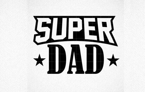 Superdad Dad Life Files Graphic by SVG DEN - Creative Fabric