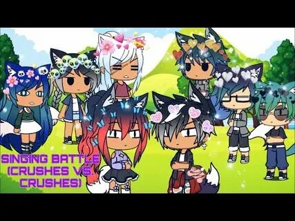 gacha life singing battle - YouTube