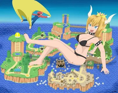 Uživatel Giant Waifus na Twitteru: "#giantess Bowsette sitti