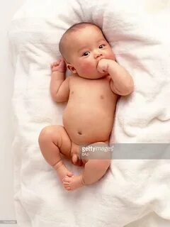 Baby Boy Pictures - Baby Lying Down On Its Back (#1164236) -