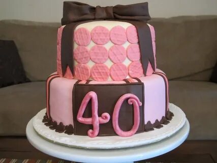 Ideas For 40Th Birthday Cake Female - Happy Birthday 40th Ca