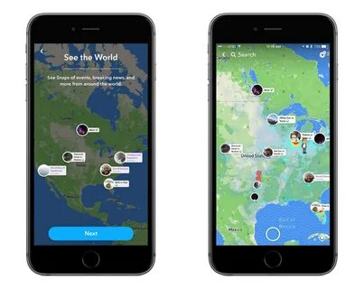 Snap Map Brings Location Sharing and Global Discovery to Sna