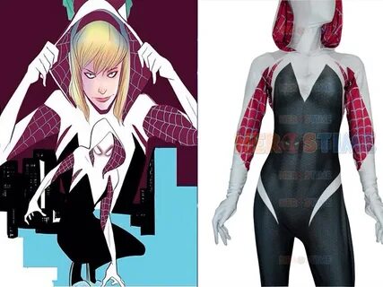 Gwen Stacy spiderman Costume The Amazing Spiderman Gwen Spid