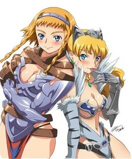 Queens Blade Leina And Elina - Фото база