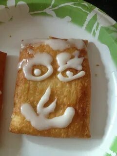 Art on toaster strudels Toaster strudel, Strudel, Toaster